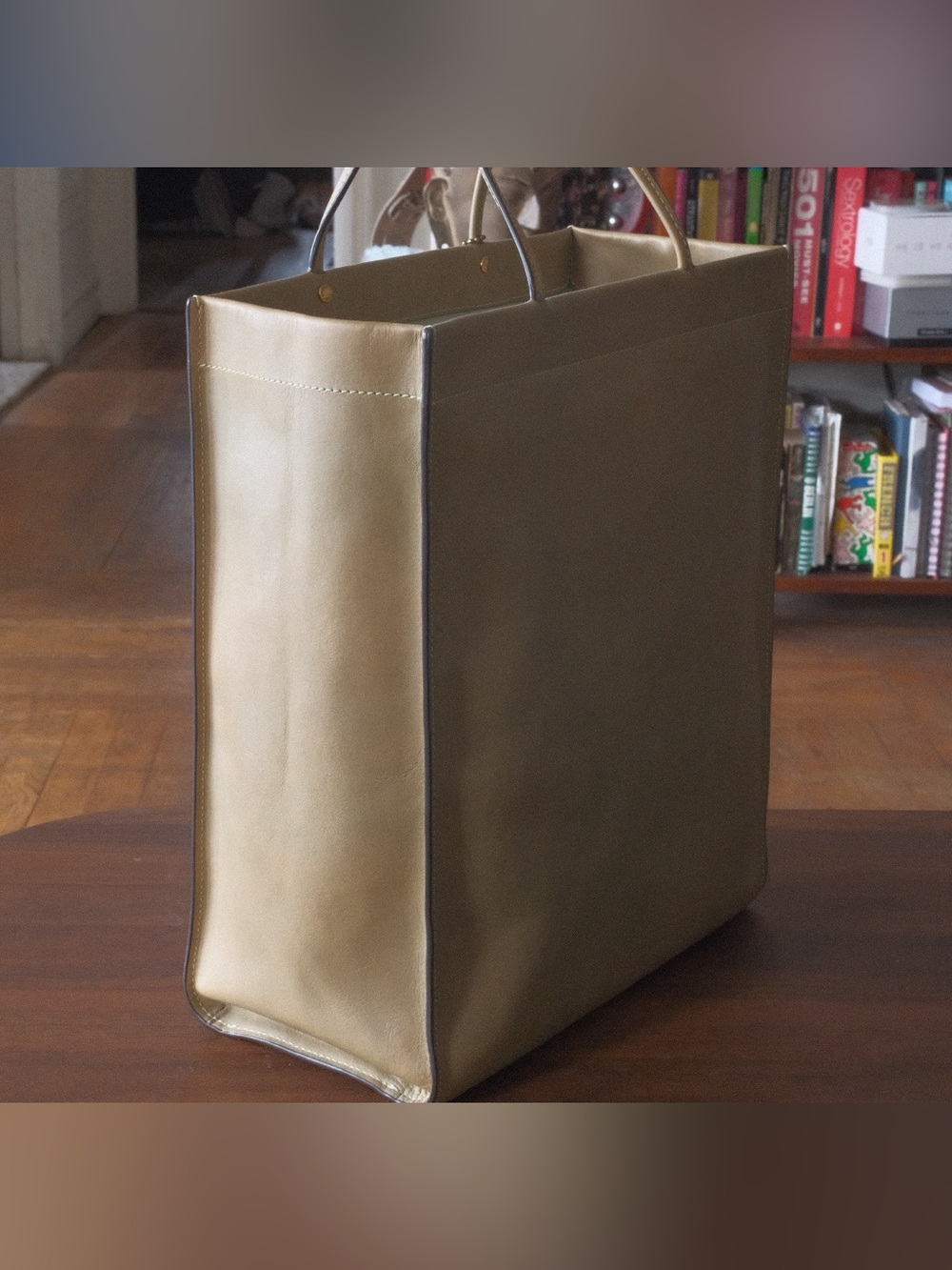 Coach Cashin vegetable dyed sage green Leather Tote. Limited edition - Picture 5 of 8